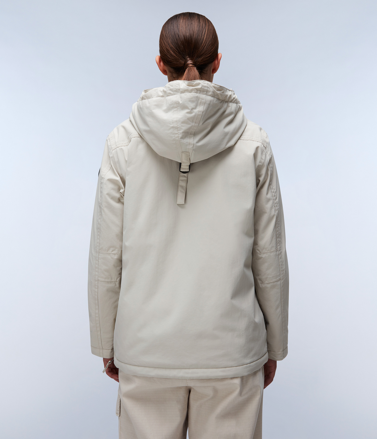 Rainforest Winter  Anorak Jacket Beige Silver - 4