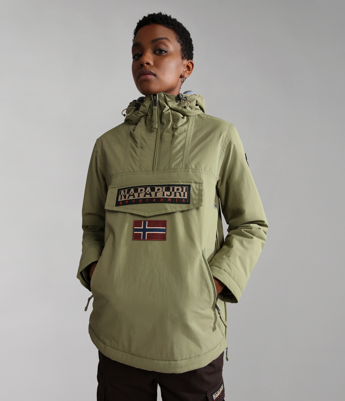 Rainforest Pocket Winter Anorak Jacket  - 1