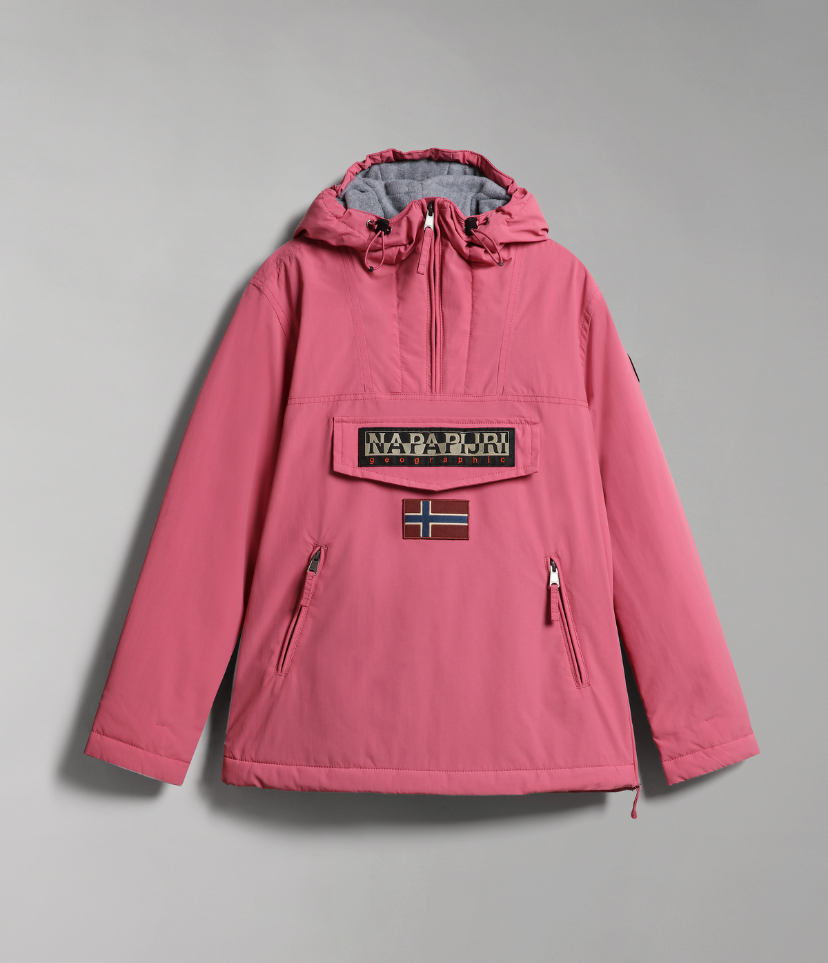 Rainforest Pocket Winter Anorak Jacket Pink Rosewood - 6