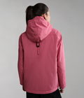 Rainforest Pocket Winter Anorak Jacket Pink Rosewood - 3