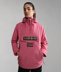 Rainforest Pocket Winter Anorak Jacket Pink Rosewood - 1