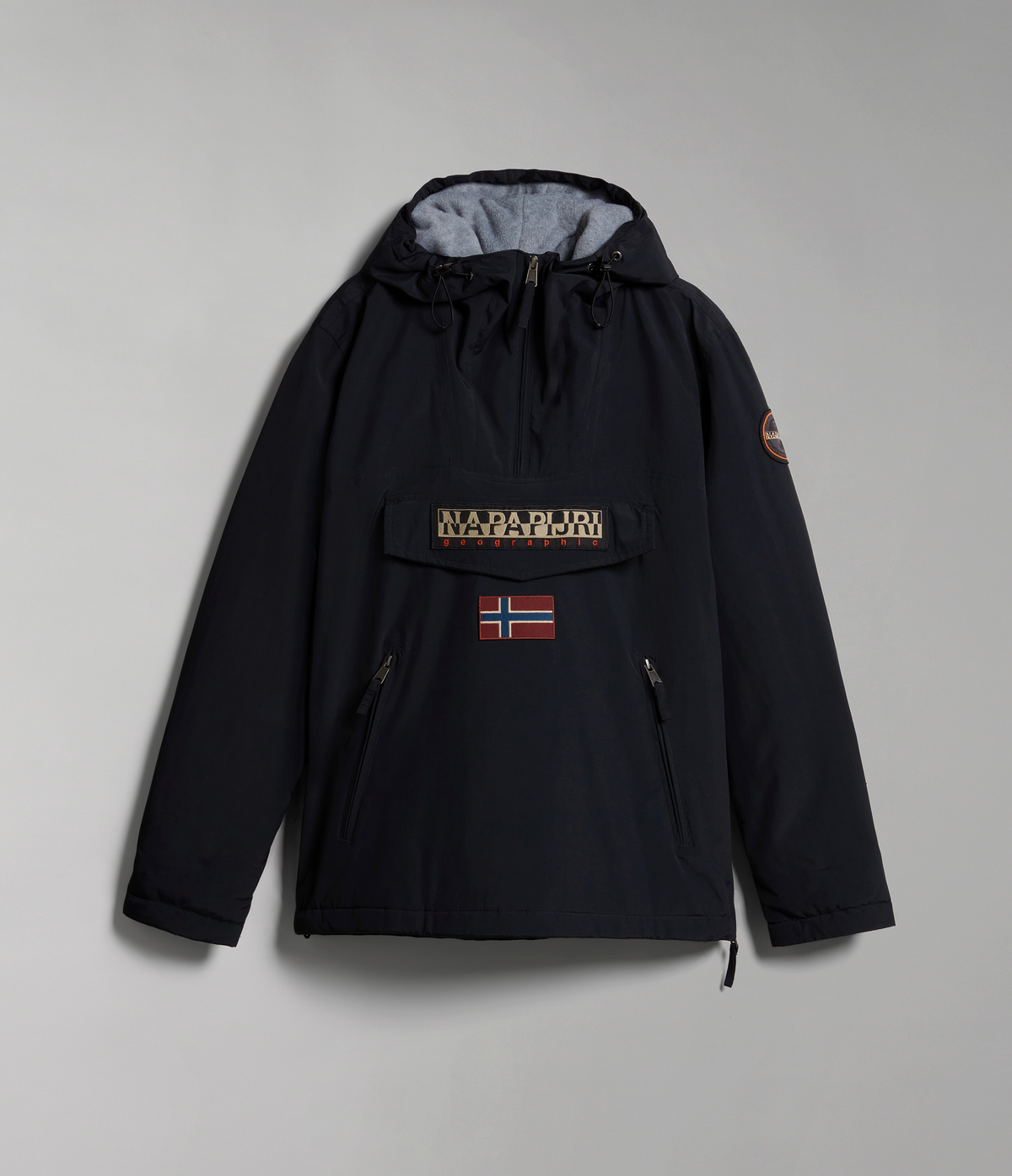 Rainforest Pocket Winter Anorak Jacket Black - 10