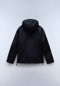 Rainforest Pocket Winter Anorak Jacket Black - 11
