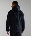 Rainforest Pocket Winter Anorak Jacket Black - 3