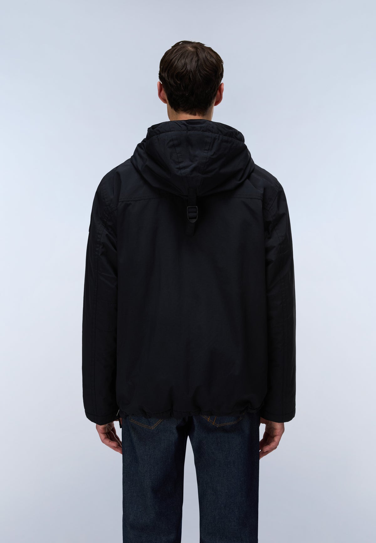 Rainforest Pocket Winter Anorak Jacket Black - 6