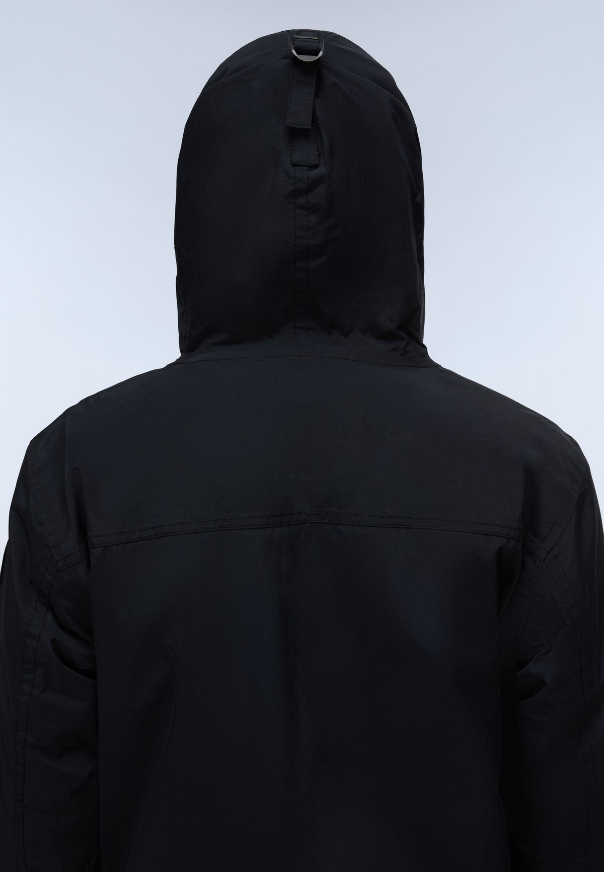 Rainforest Pocket Winter Anorak Jacket Black - 8