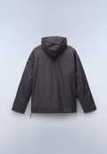 Rainforest Pocket Winter Anorak Jacket Dark Grey - 8