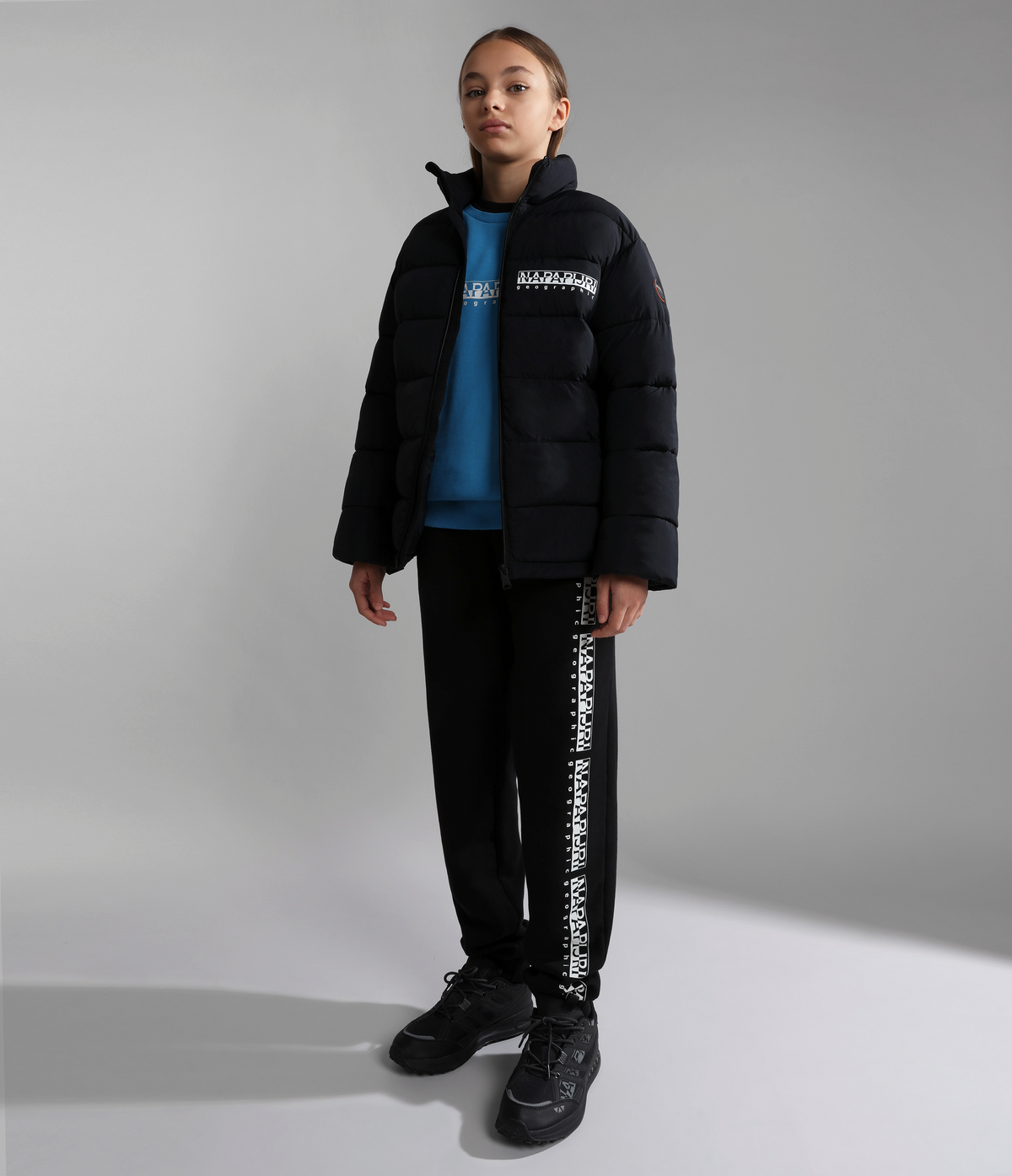 Bachar Puffer Jacket (10-16 YEARS) Black - 3