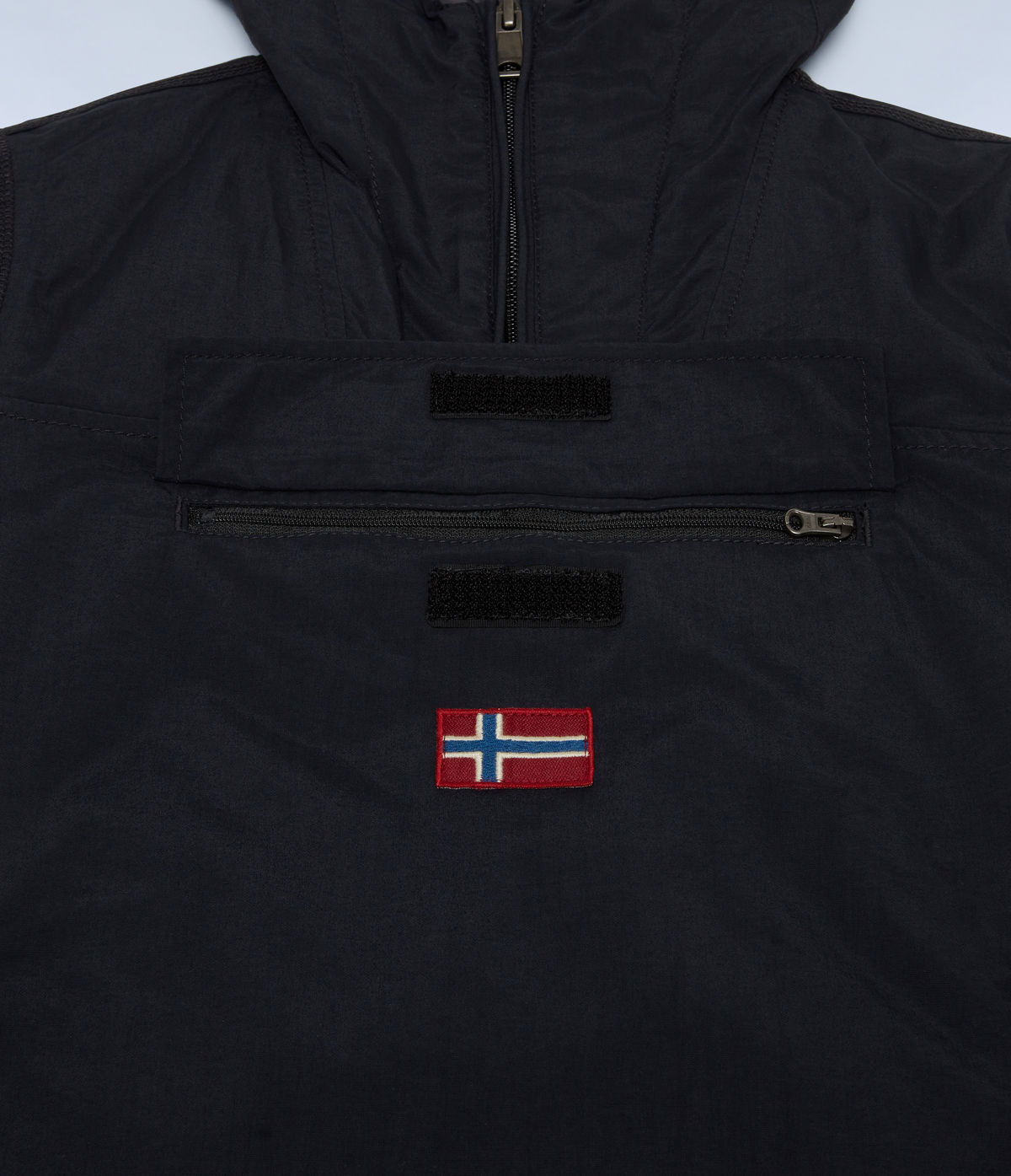 Rainforest Pocket Anorak Jacket Black - 10