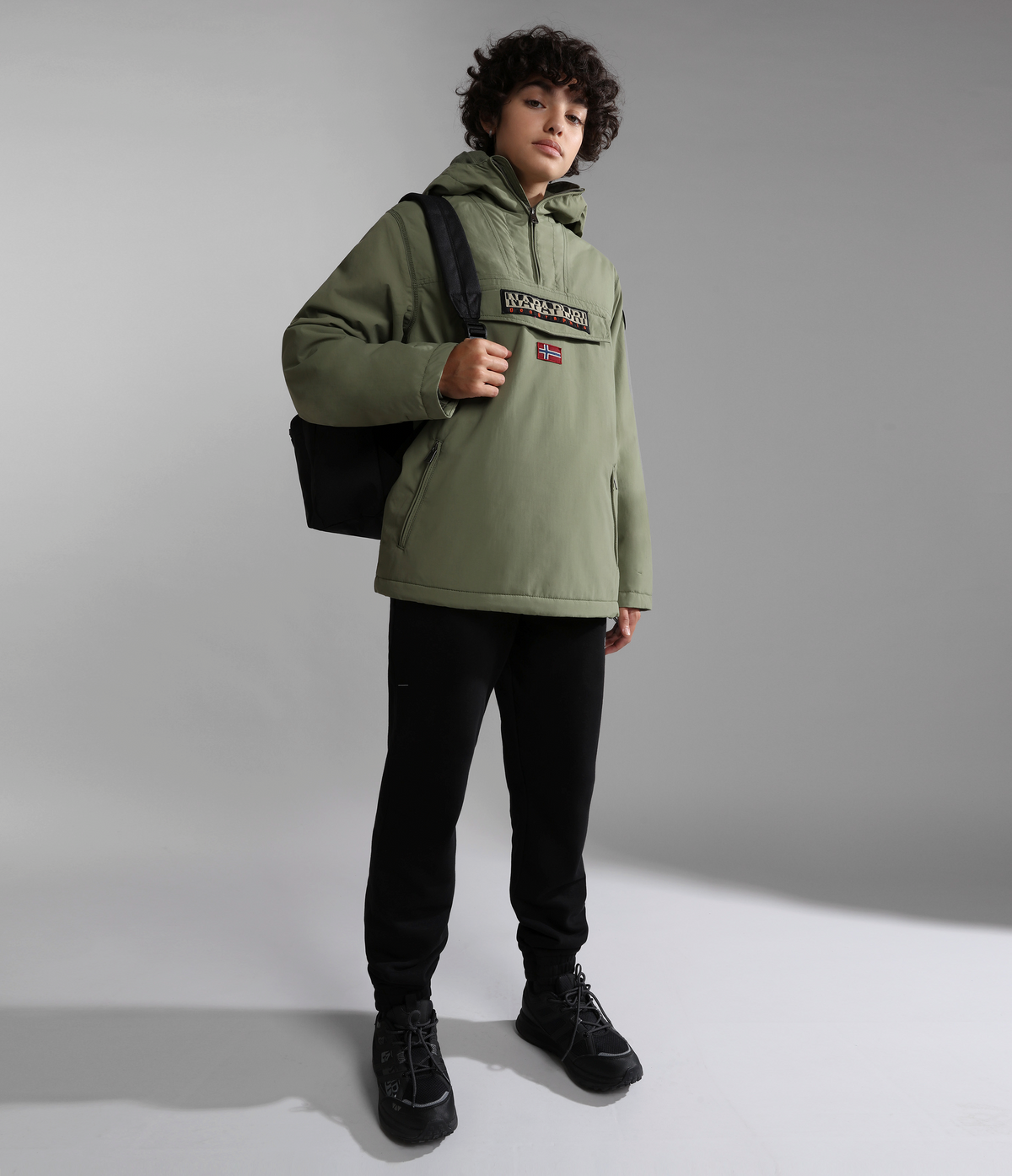 Rainforest Pocket Anorak Jacket (4-16 YEARS)  - 3