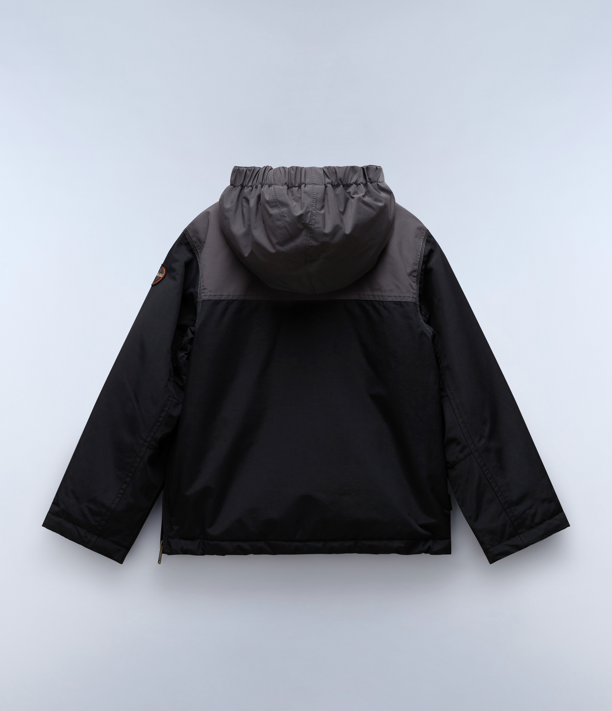 Rainforest Pocket Anorak Jacket Black Grey - 5