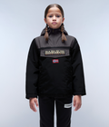 Rainforest Pocket Anorak Jacket Black Grey - 3