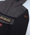 Rainforest Pocket Anorak Jacket Black Grey - 6