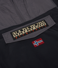 Rainforest Pocket Anorak Jacket Black Grey - 9
