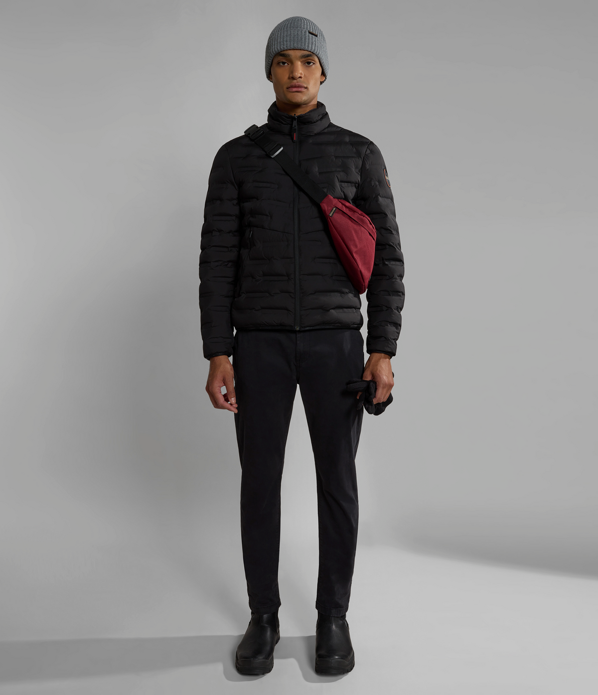 Alvar Reversible Puffer Jacket Black - 2