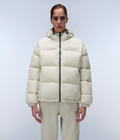 Hornelen Puffer Jacket Beige Silver - 3