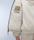 Hornelen Puffer Jacket Beige Silver - 9