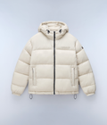 Hornelen Puffer Jacket Beige Silver - 1