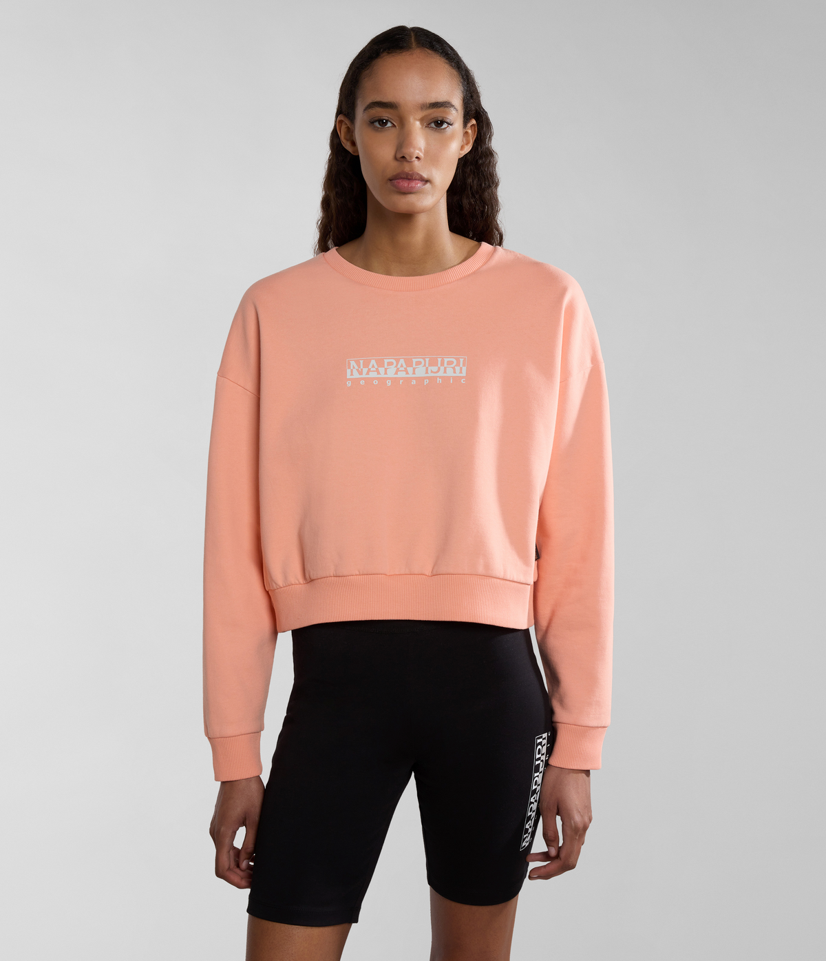 Sudadera Box Rosado Salmon - 1