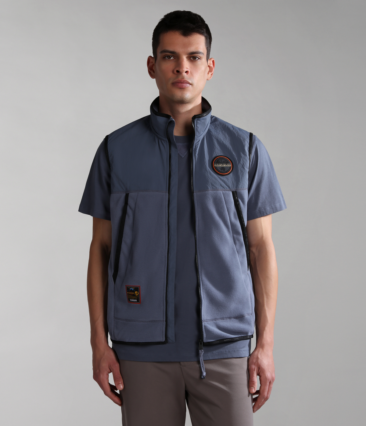 Chaleco Ambato Azul Grisaille - 1