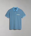 Meribe short sleeves Polo Light Blue - 5
