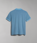 Meribe short sleeves Polo Light Blue - 6