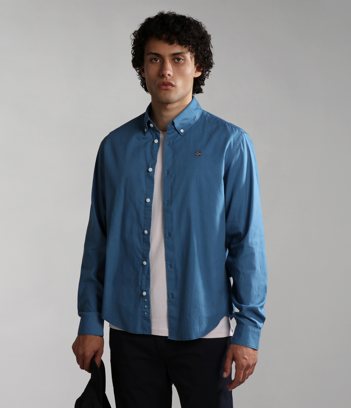 Shuar Long Sleeve Shirt Light Blue - 1
