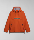 Rainforest Open Summer Jacket Orange Burnt - 6