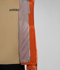 Rainforest Open Summer Jacket Orange Burnt - 7