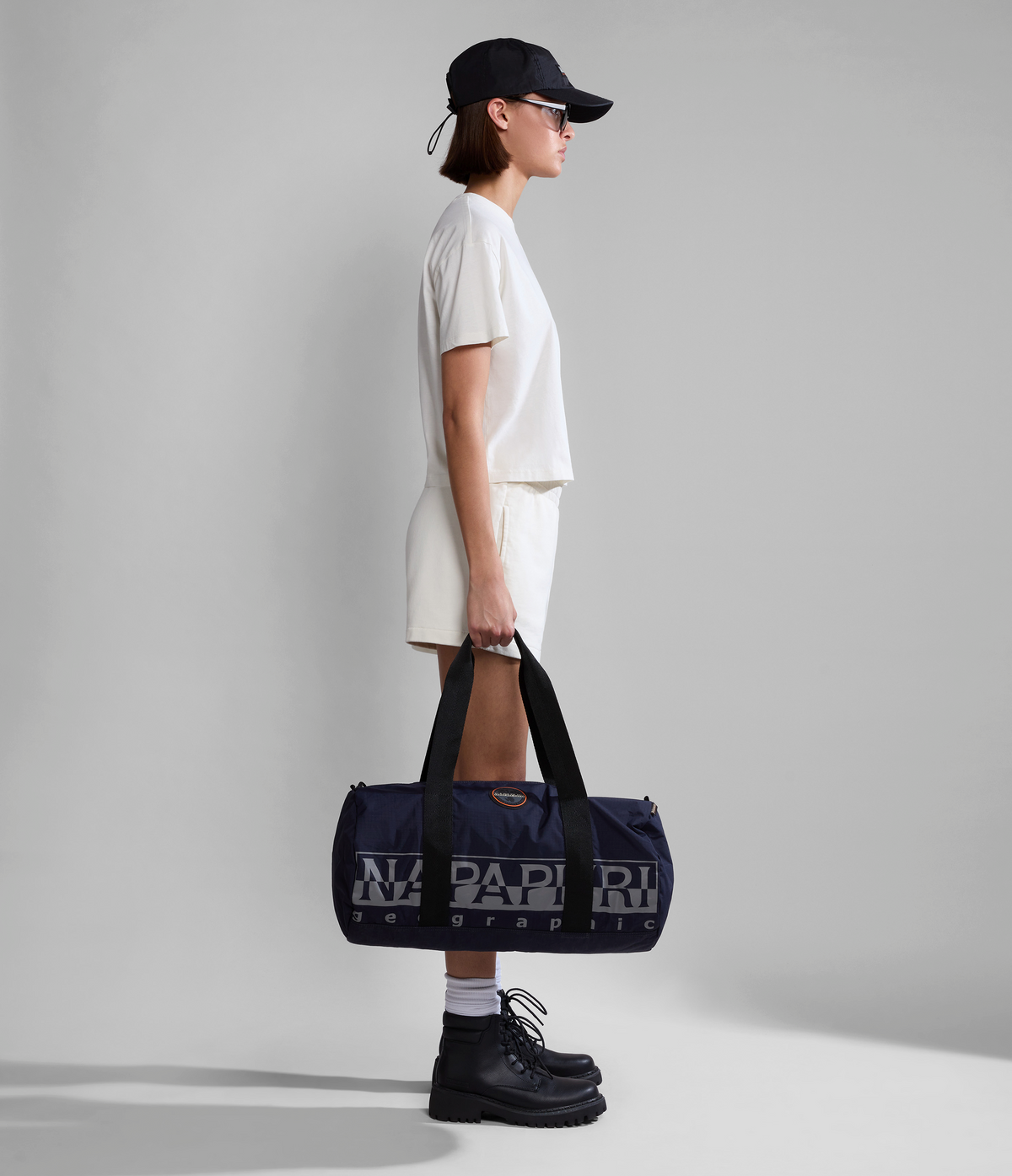 Salinas Small Duffle Bag Dark Blue - 3