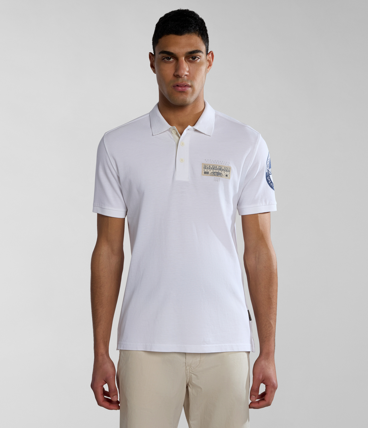 Kurzarm-Poloshirt Amundsen  - 1