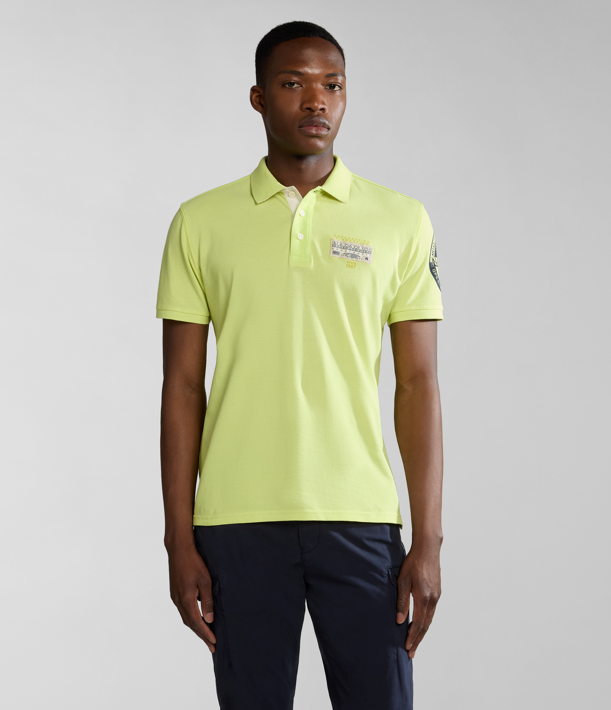 Kurzarm-Poloshirt Amundsen  - 1