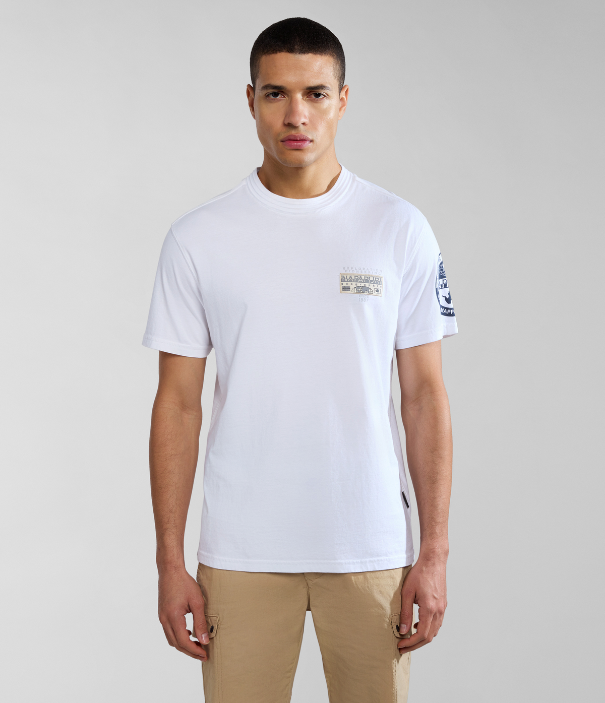 Kurzarm-T-Shirt Amundsen  - 1