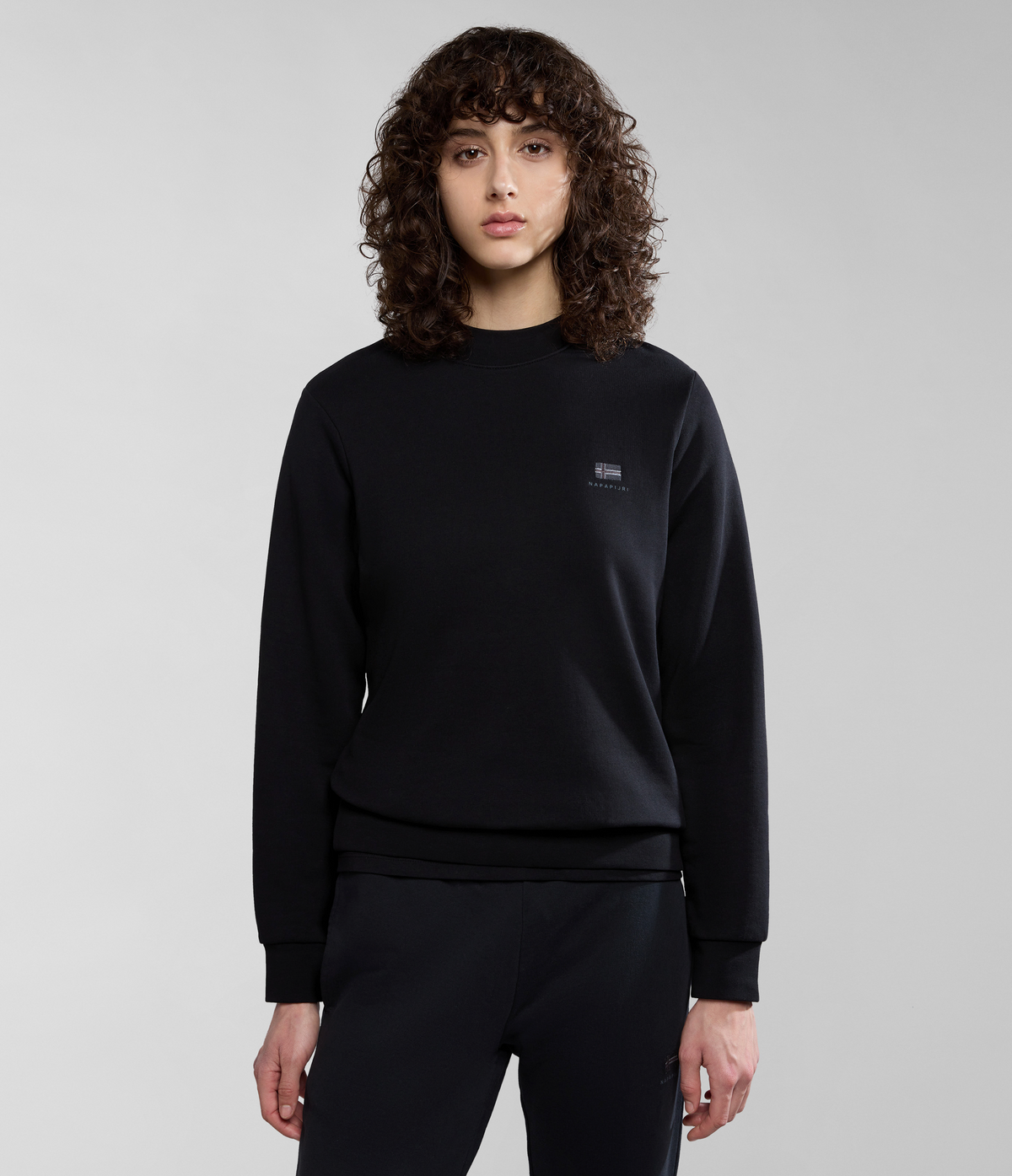 Nina Summer Sweatshirt Black - 1