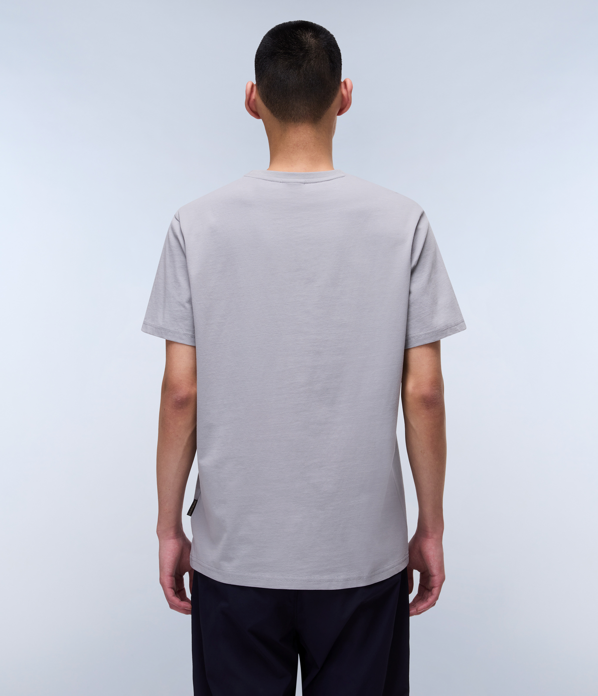 Salis Short Sleeve T-Shirt Light Grey - 3
