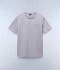 Salis Short Sleeve T-Shirt Light Grey - 1