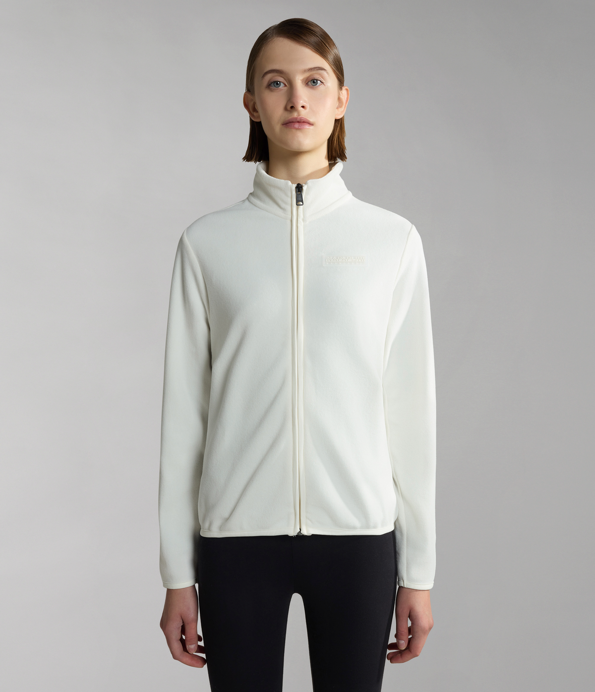 Iaato  Full-Zip Fleece White Whisper - 1