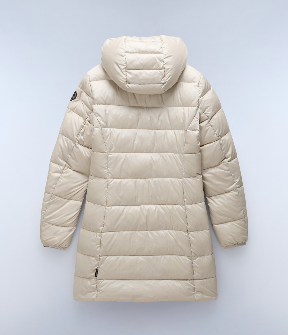 Aerons Rise Long Jacket Beige Silver - 5
