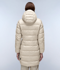 Aerons Rise Long Jacket Beige Silver - 4