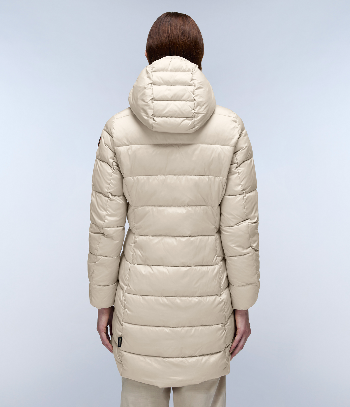 Aerons Rise Long Jacket Beige Silver - 4