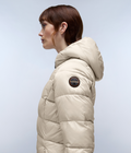 Aerons Rise Long Jacket Beige Silver - 6