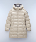 Aerons Rise Long Jacket Beige Silver - 1