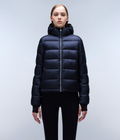 Aerons Rise Hooded Puffer Jacket Black - 2