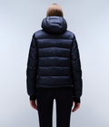Aerons Rise Hooded Puffer Jacket Black - 4