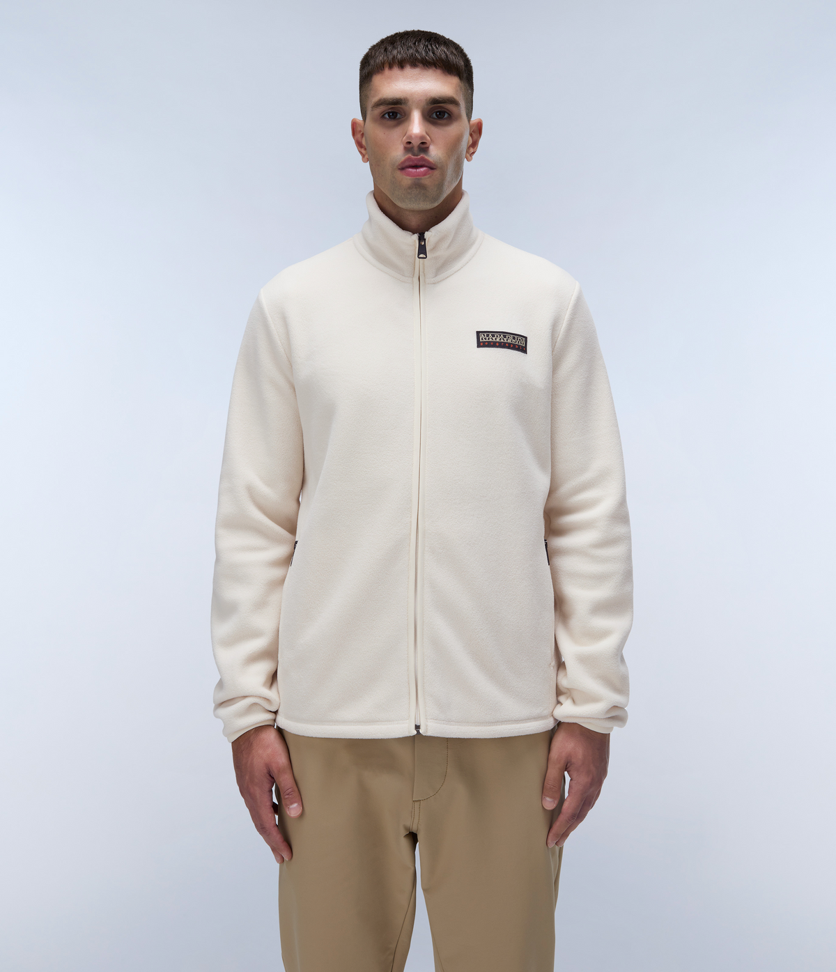 Iaato Full-Zip Fleece Beige - 2