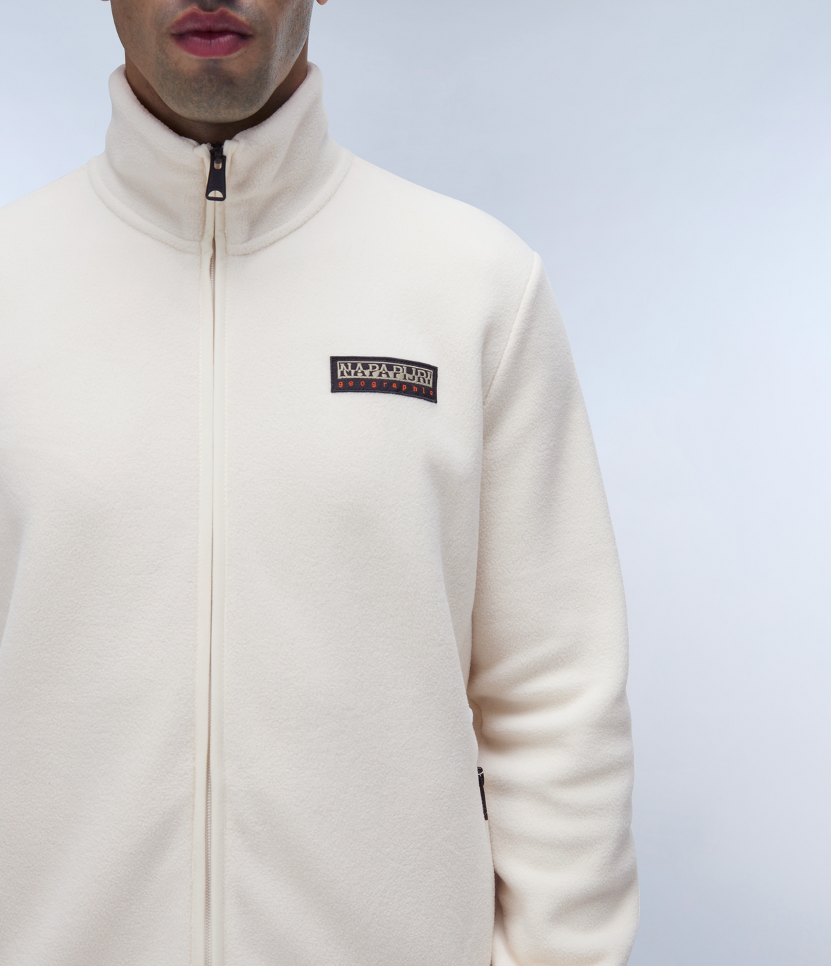 Iaato Full-Zip Fleece Beige - 5