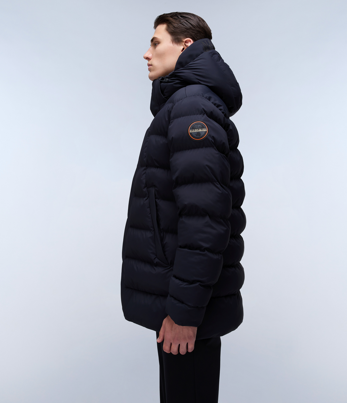 20-22° Thermo Puffer Lange Jacke  - 5