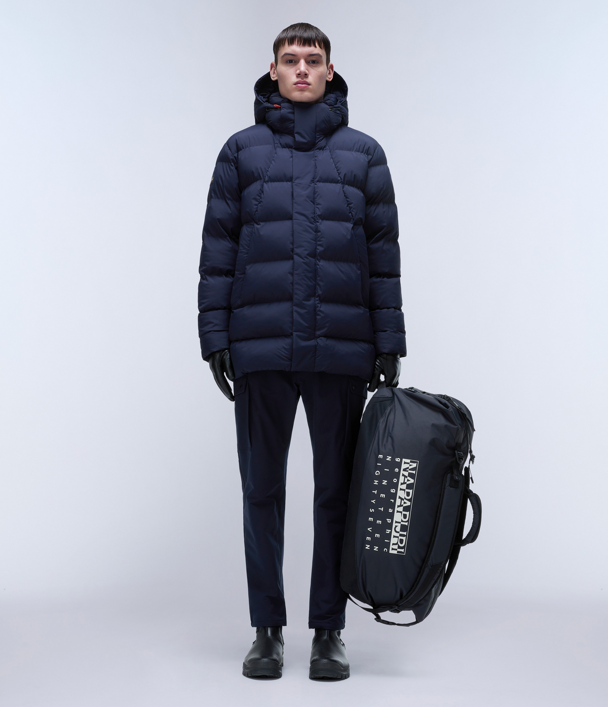 20-22° Thermo Puffer Lange Jacke  - 3