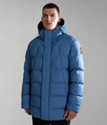 20-22° Thermo Puffer Long Jacket Blue Horizon - 1