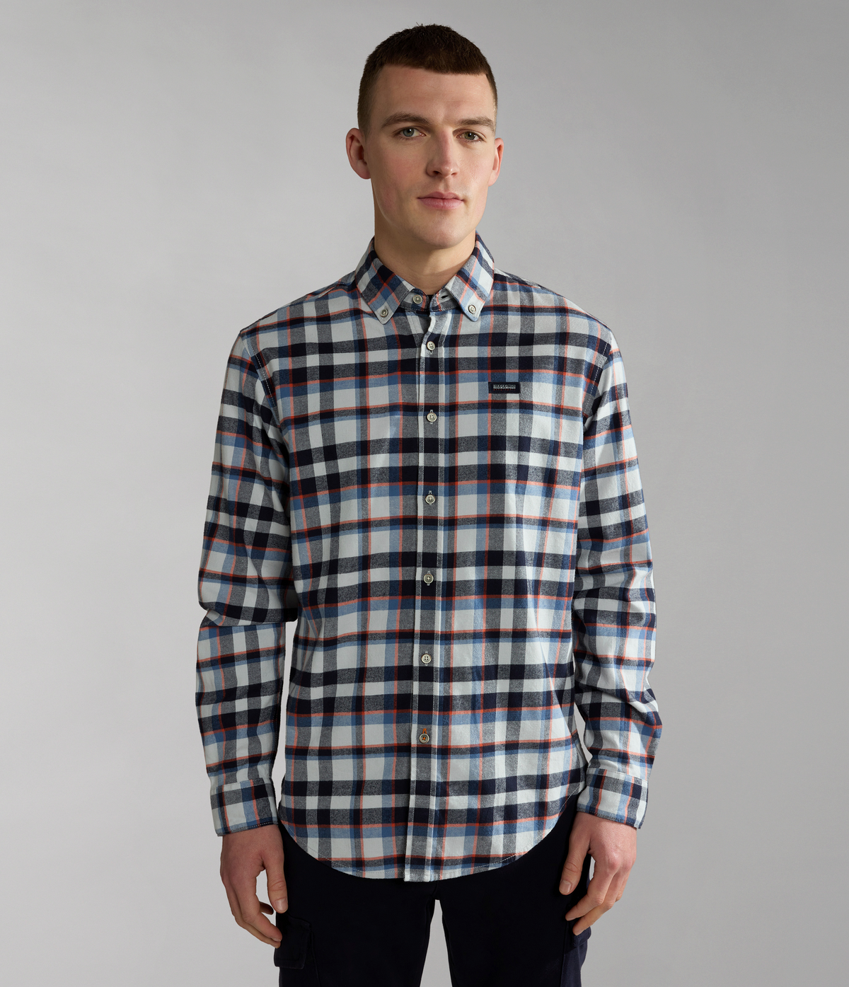 Langärmeliges Hemd Trekking  - 1